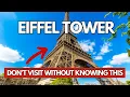 How To Visit the Eiffel Tower Tickets Levels Explained