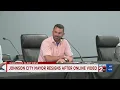Johnson City TN mayor resigns after online