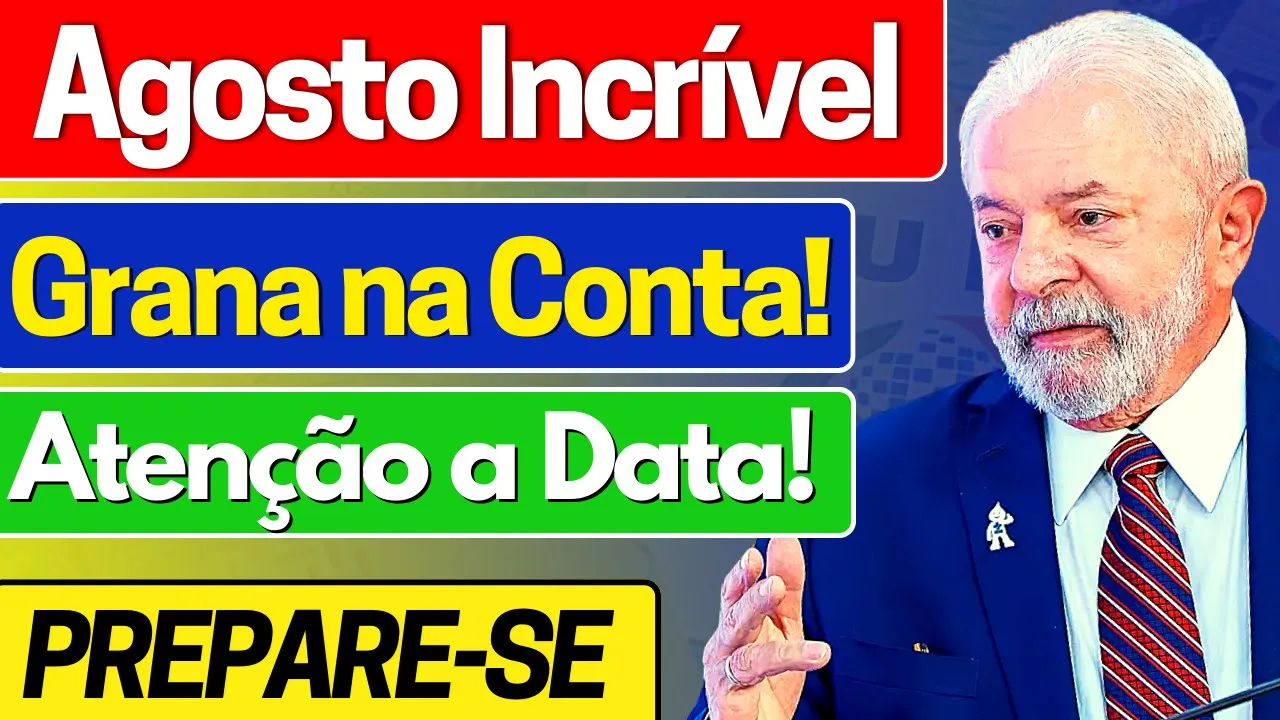 AGOSTO INCRÍVEL: INSS LIBERA TRÊS PAGAMENTOS ESPECIAIS PARA APOSENTADOS e PENSIONISTAS!