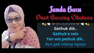 Download JANDA BARU duet Bareng Citatoee MP3