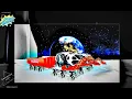 Robotic Space scene of collecting samples