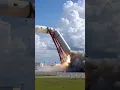 Lagu A space rocket broke apart into two pieces during launch and exploded right on the launch pad