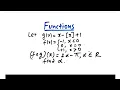 Functions - Signum function and greatest Integer Function