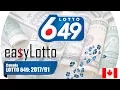 Lotto 649 winning numbers 15 Nov 2017