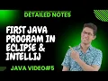 Basic Structure of Java program Understanding Hello World Java Program