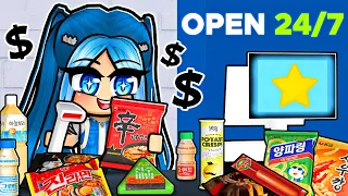 Download Working at a Korean CONVENIENCE STORE in Roblox! MP3