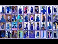 Download Lagu 💙 Trendy Royal Blue and Navy Blue Color Dress Design Ideas | Blue Color Combination Suit Design