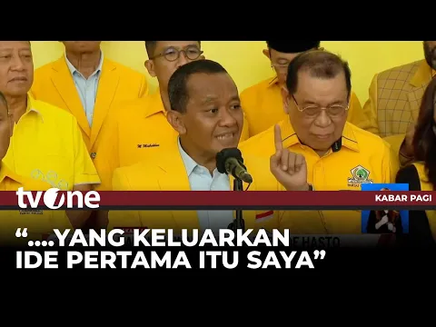 Bahlil Respons Isu Jokowi Minta Jabatan Presiden Tiga Periode