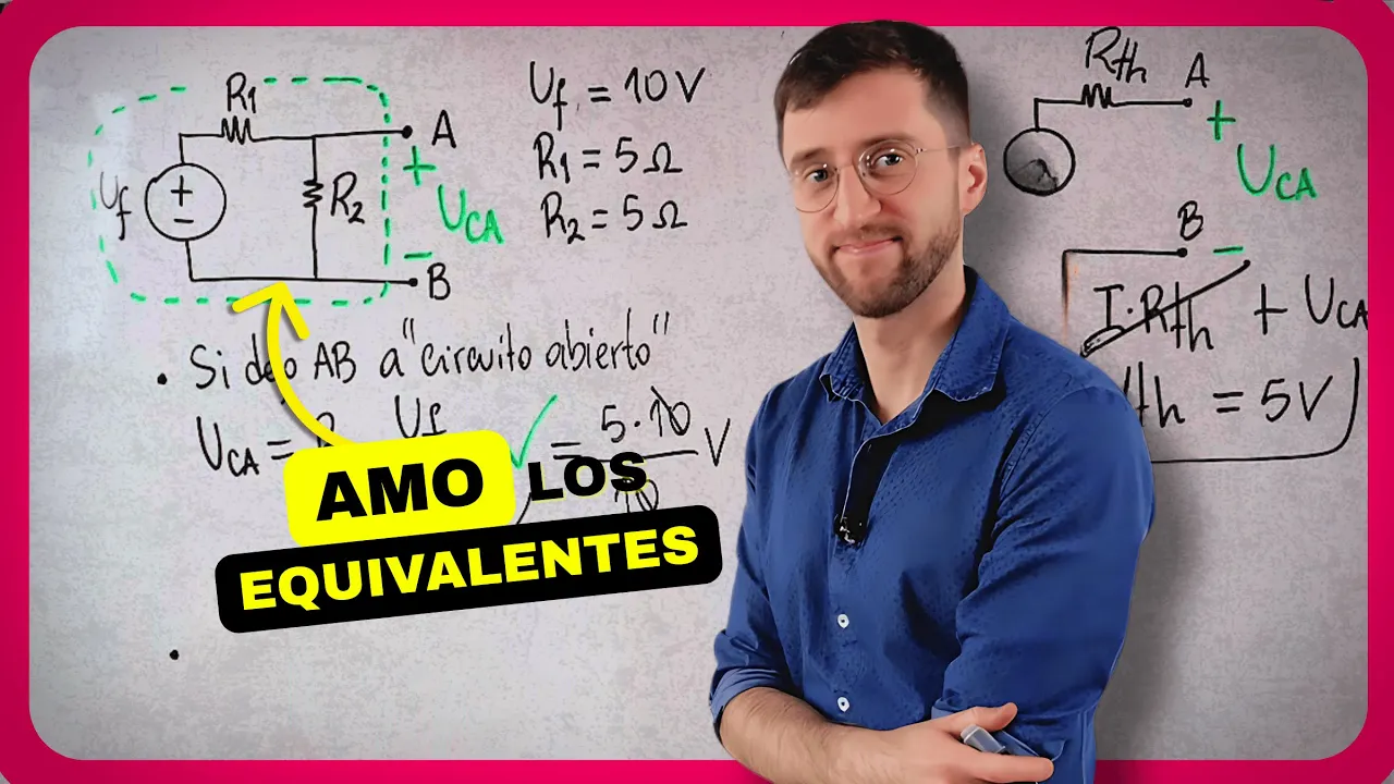 🚀Circuitos ELÉCTRICOS: Equivalentes de Thevenin y Norton