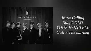 Download BTS~ Map of the Soul: 7 ~The Journey~「original song」TRACKLIST MP3