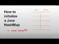 How to initialise a HashMap in Java