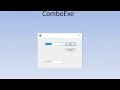ComboExe app MFC C VS 2019