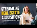 Streamline Acquisitions Real Estate Investing with Sales Automation Optimize Your Deal Flow