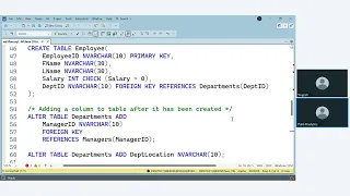 SQL 10 AM Batch Introduction to DML Training Session 1