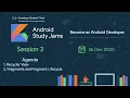 Android Study Jam Session 3