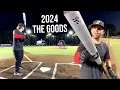 Hitting with the 2024 DEMARINI THE GOODS BBCOR Baseball Bat Review