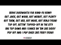Kendrick Lamar & Travis Scott   Big Shot Lyrics