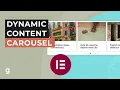 How to Create a Custom Dynamic Content Carousel in Elementor