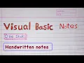 What is visual basic in hindi One shot