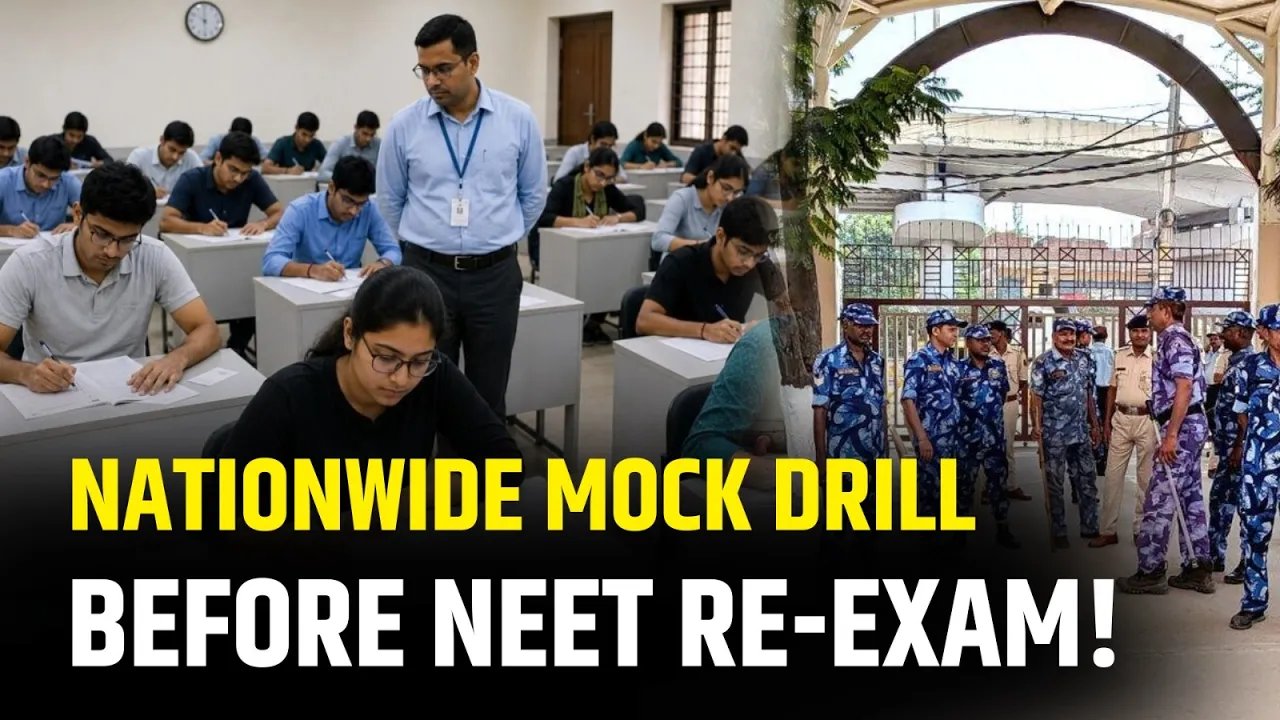 After NEET Leak Row, Massive Security Mock Drills Conducted Across India | NEET UG Re-Exam