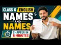 Class 6 English Onam Exam Names and Names Chapter in 6 Minutes Exam Winner