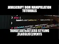 javascript DOM Tutorials DOM STYLING METHOD part-7 in Hindi