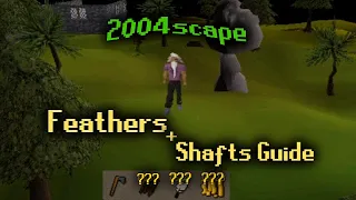 Arrow Shafts and Feathers Guide for noobs 2004scape Gho