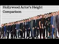 Hollywood Actor s Height Comparison