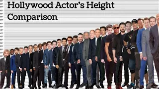 Hollywood Actor s Height Comparison