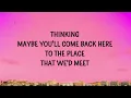 The Script - How can I move on when I'm still in love with you (The Man Who Can't Be Moved) (Lyrics)