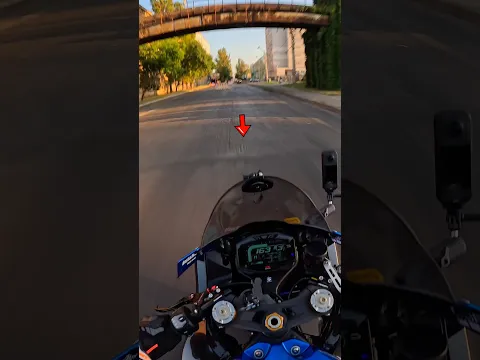 Еле оттормозился..😅 Когда хорошая ДОРОГА внезапно закончилась🙈😎 #bikelover #motorcycle #motoraido