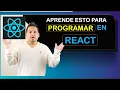 Sabes suficiente JAVASCRIPT para aprender REACTJS