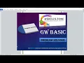 GW BASIC - Lecture 9 ALGORITHM TO FIND SUM OF FIRST 50 NATURAL NUMBERS