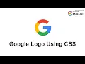 How to Create Google Logo Using CSS CSS Shapes