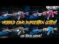 BO3 GLITCHES INSANE MODDED CAMO DUPLICATION GLITCH HOW TO CAMO SWAP ANY CAMO ON ANY GUN BLACK OPS 3