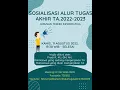 Lagu Sosialisasi Alur Tugas Akhir 2022-2023