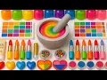 Download Lagu Satisfying Video DIY Making Rainbow Slime Mixing Makeup Stress Ball Lip Balm ASMR Slime Relax