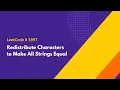 Redistribute Characters to Make All Strings Equal - LeetCode 1897