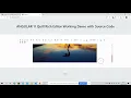Angular 11 Quill Editor Working Demo