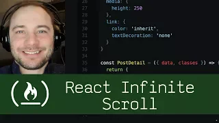 React Infinite Scroll P5D57 - Live Coding with Jesse