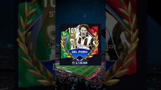 بطاقات ديل بييرو في فيفا موبايل Short Viral Football Delpiero 