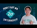 How I got a Two Sigma Internship for Software Engineering