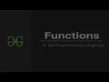 Functions In Go Programming Language GeeksforGeeks