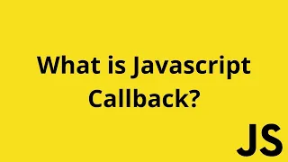 JavaScript callback function for beginners BitBuddy