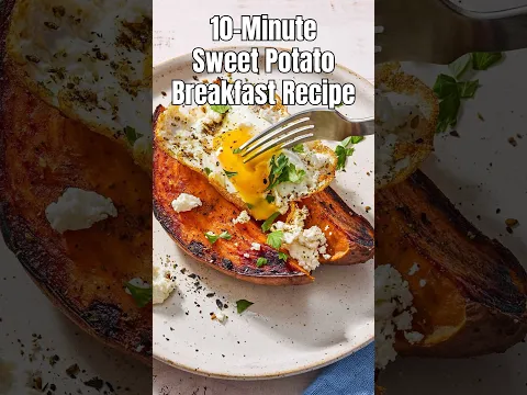 Sweet Potato Breakfast with Eggs (Healthy Breakfast Recipe!) #breakfastrecipe