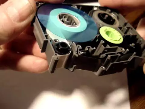 Download MP3 Brother P Touch label tape case opening