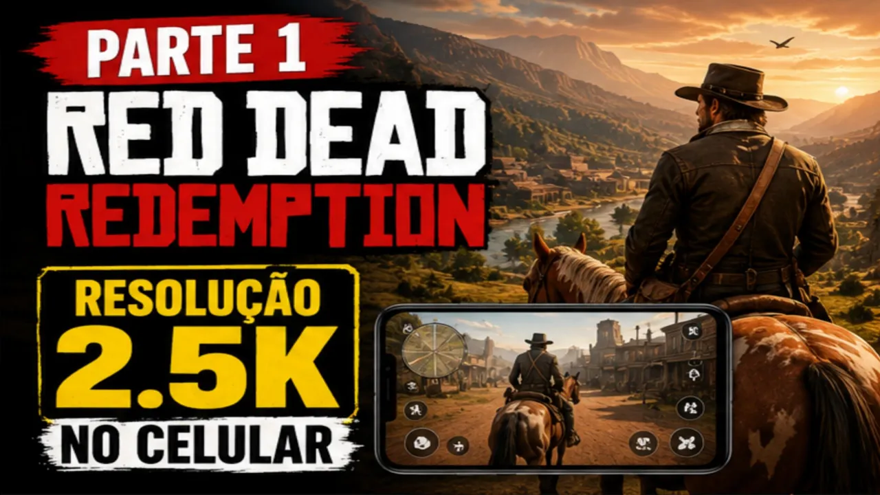 Red Dead Redemption Mobile no Ultra: 15 Minutos de Gameplay com Gráficos Insanos