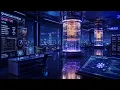 Quantum Computing Lab Futuristic Ambience
