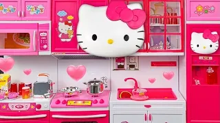 10 Minutes SATISFYING with Unboxing @Barbie Modern Kitchen ASMR no talking Cute Toys Unboxing