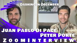 dashing in december juan pablo di pace and peter porte interview 2020